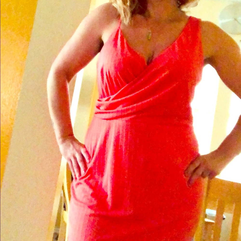 Cece Orange Dress